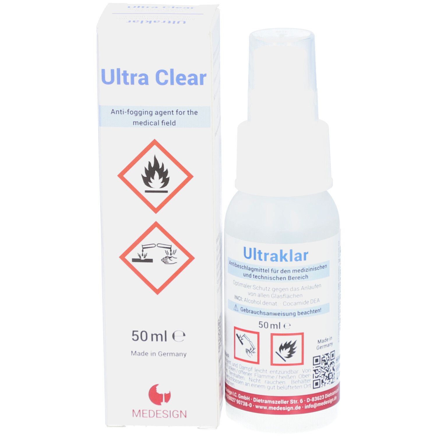 Ultraklar Antibeschlagmittel