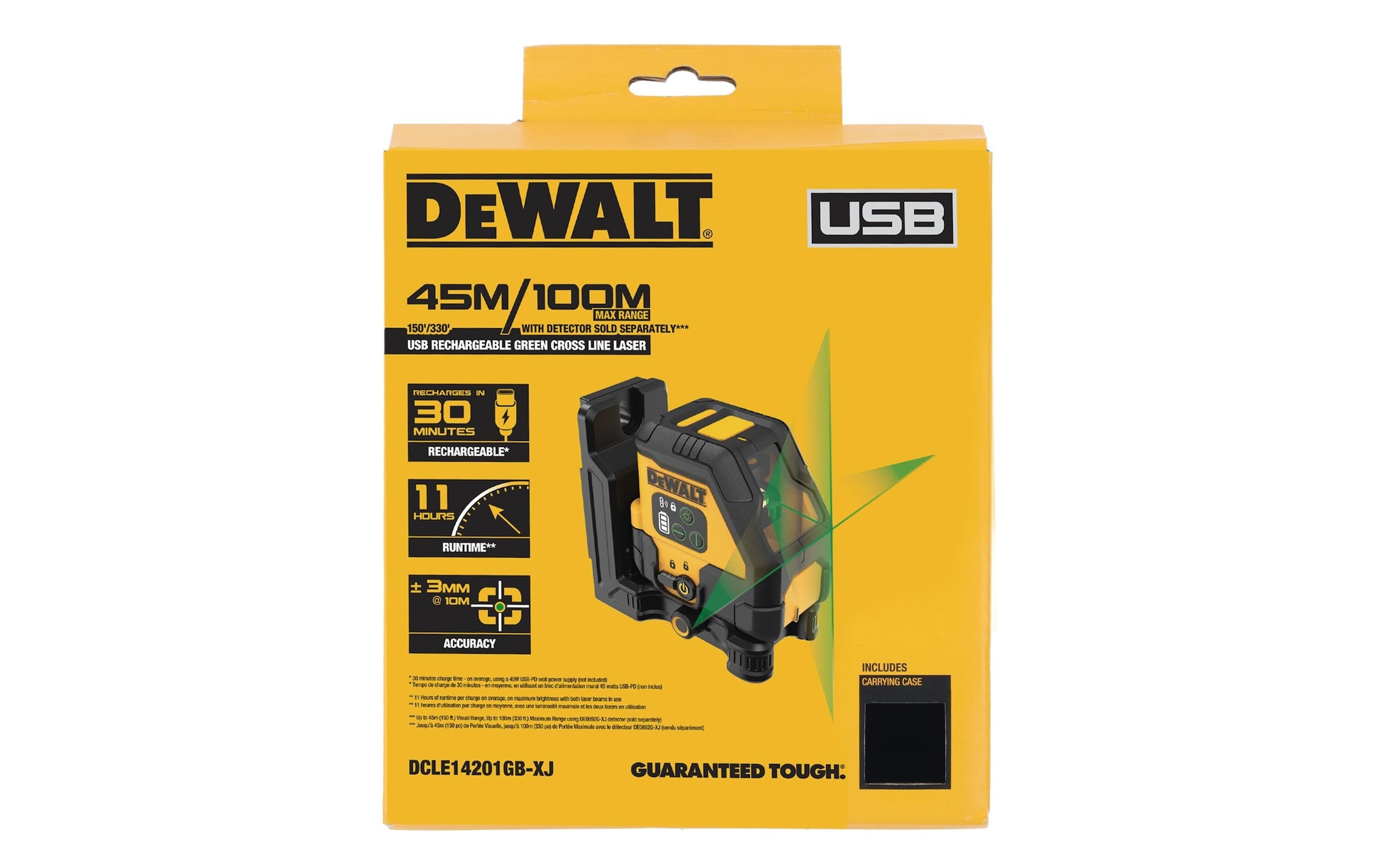 DeWalt Linienlaser »mit integriertem Akku 30 m«