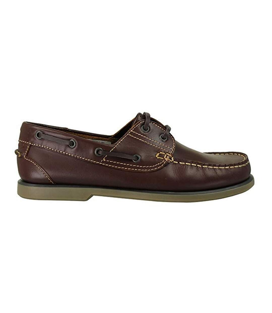 Dek - Chaussures bateau - Homme (Cuir marron) - UTDF676