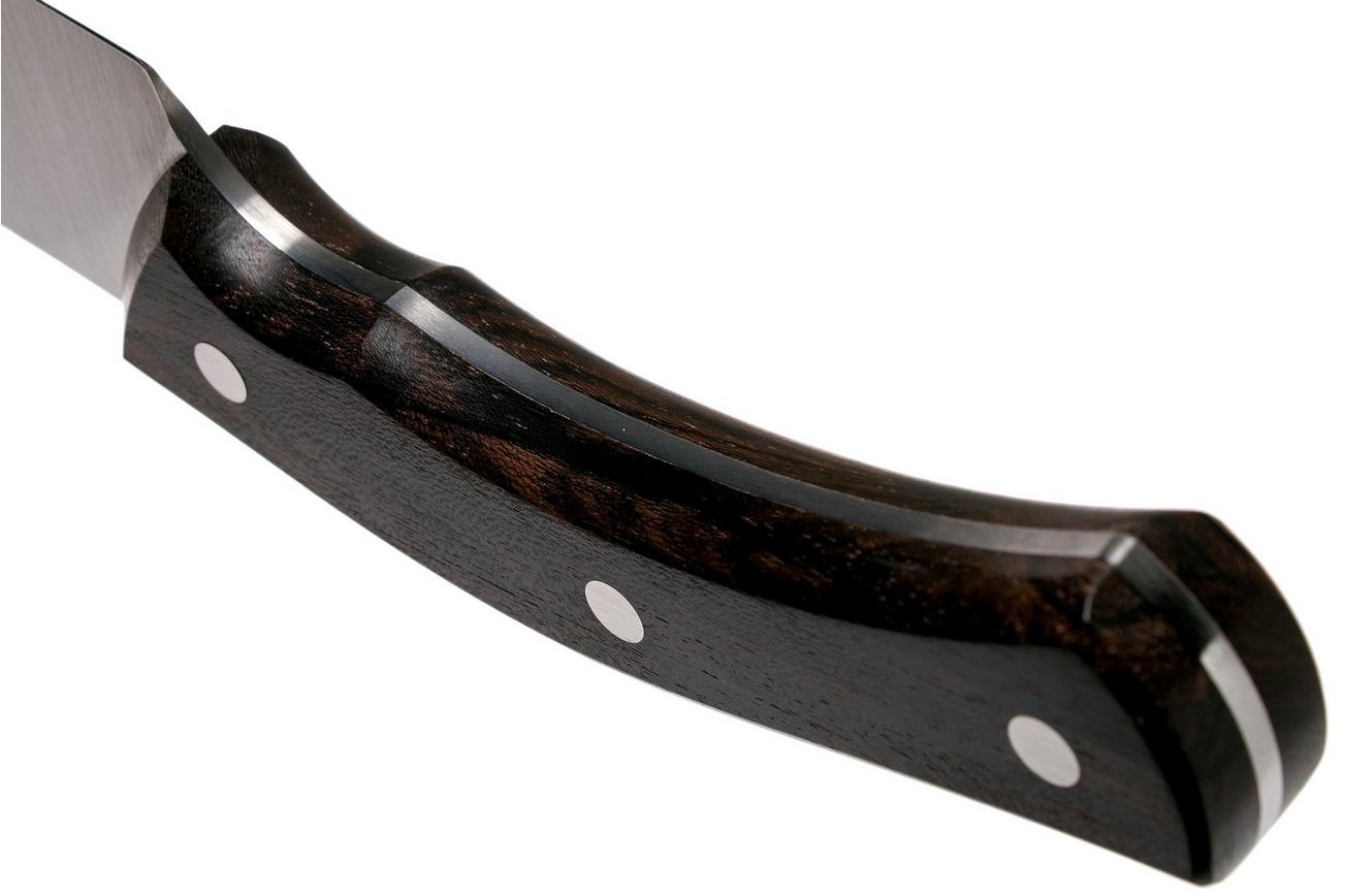 Due Cigni Arne Line vleesmes 20 cm, ziricote