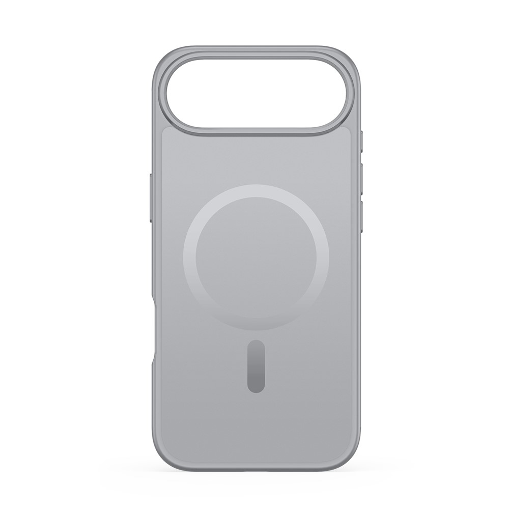 iPhone Air MagSafe Hybrid Hardcase Hülle mit TPU Bumper - Grau