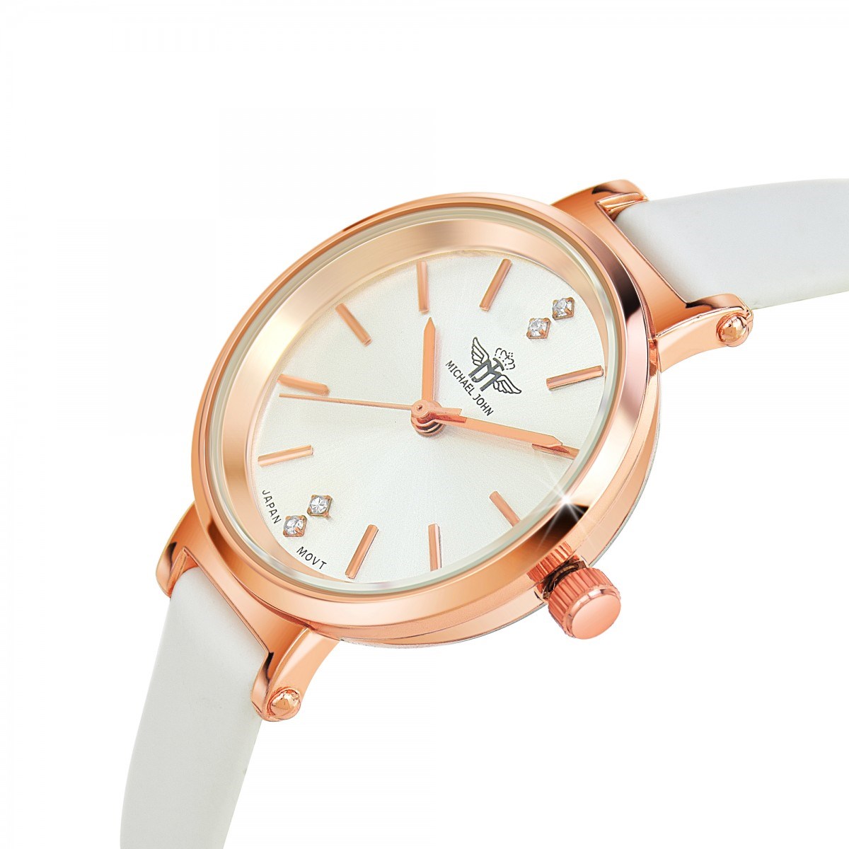 Montre Tina élégante ornée de Cristaux scintillants SC Crystal