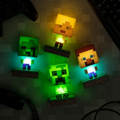 Paladone Icon Lys Minecraft Steve