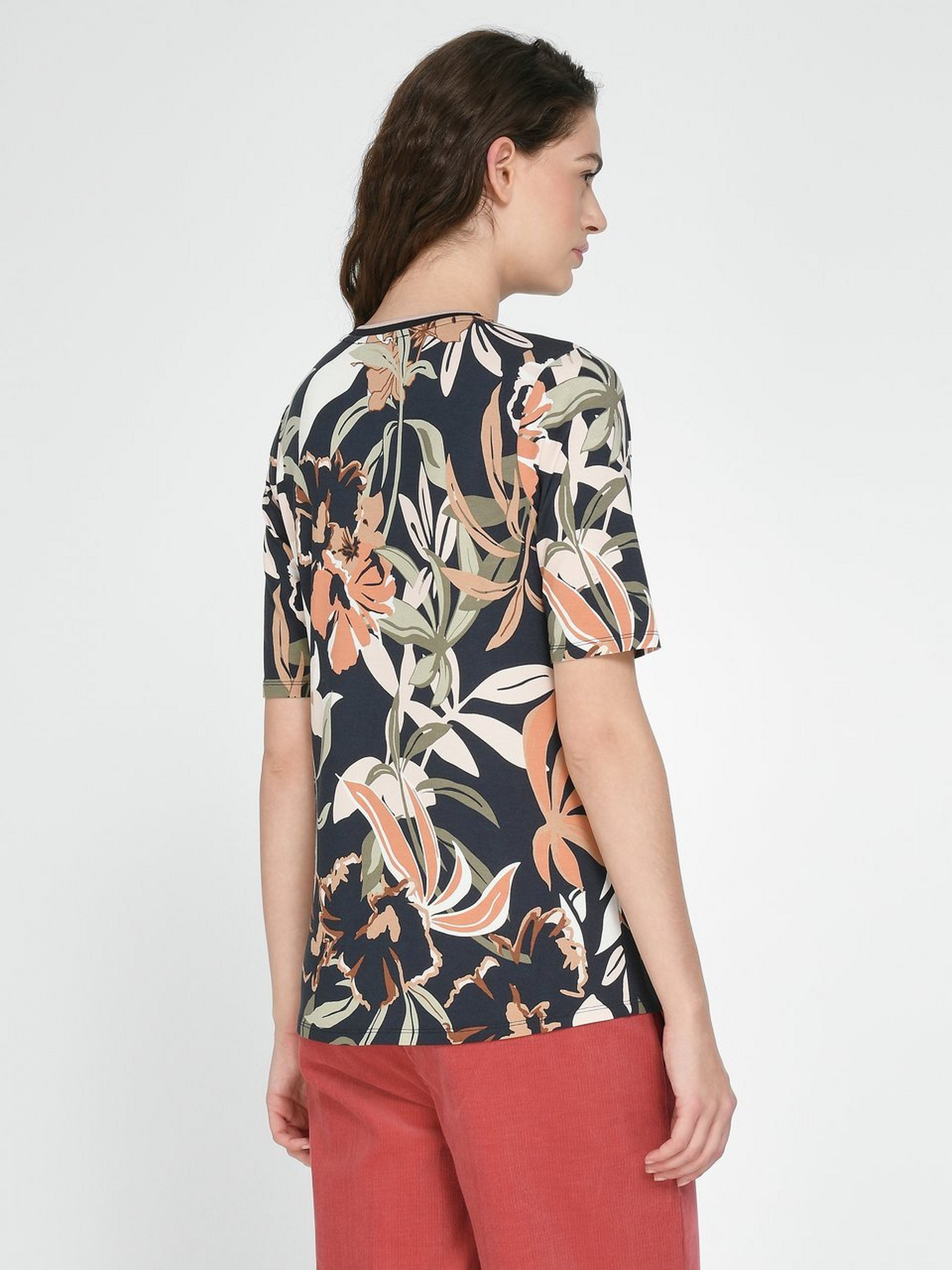Rundhals-Shirt
