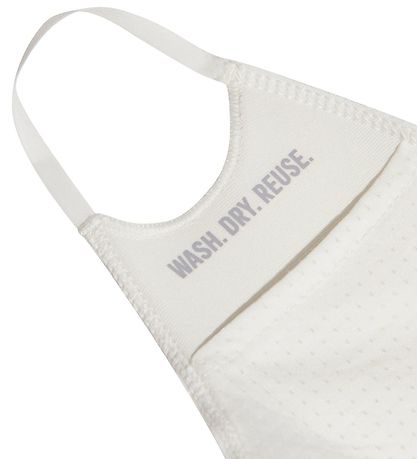 adidas Originals Mund-Nasen-Schutz - 3er-Pack - Weiß m. Logo