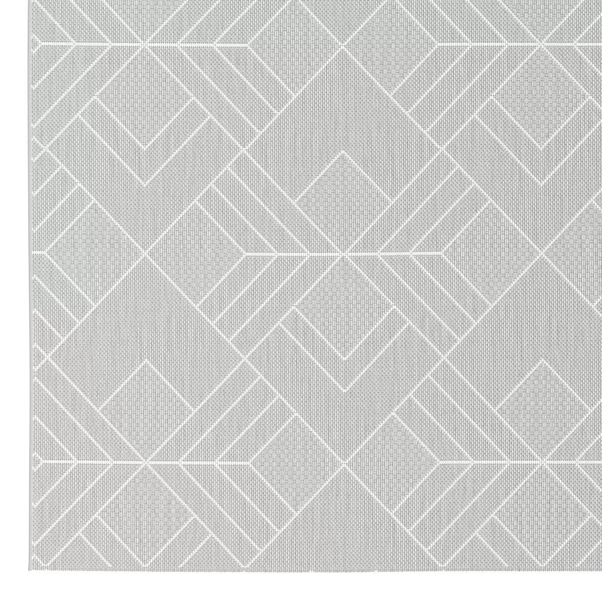 Teppich Patio Flatweave Grau