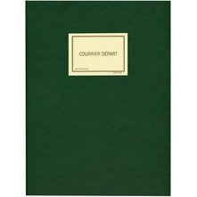 Registre Enregistrement du courrier départ - Elve SP520 - Vert - 150 pages