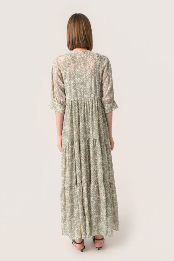 Soaked in Luxury SLOsaka Maxi Dress Shadow drop print