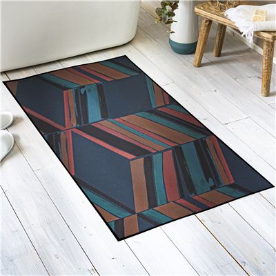 Tapis vinyle motif graphique - BECQUET CRÉATION