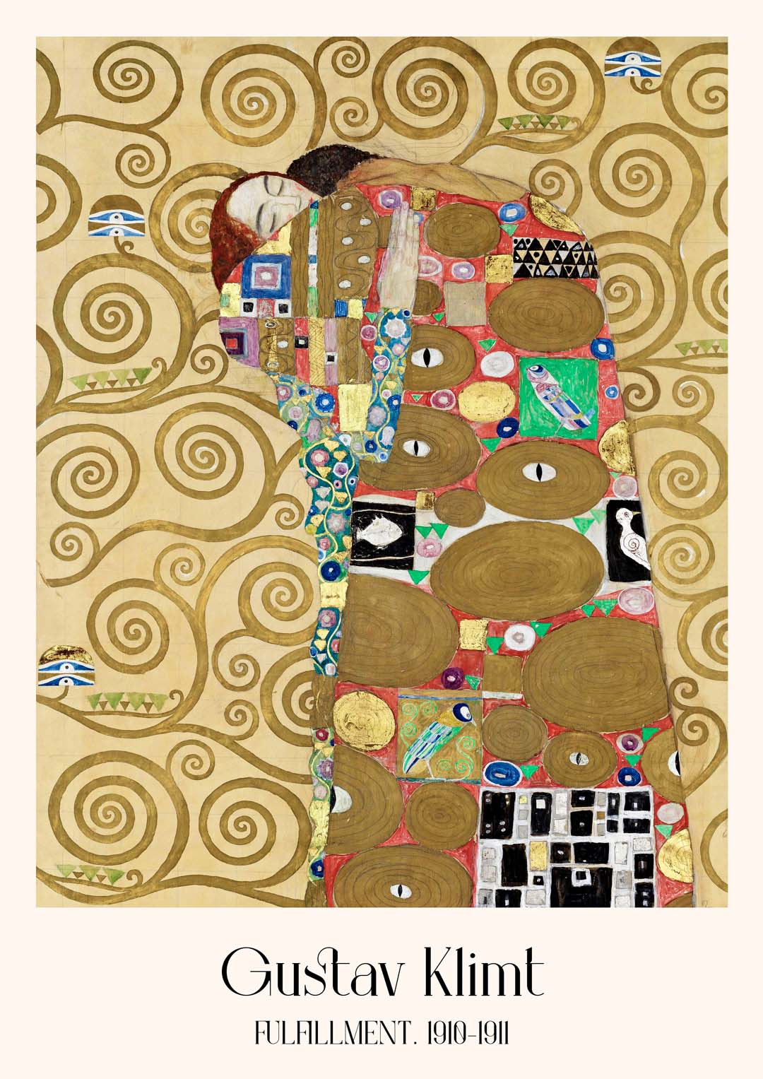 Die Erfüllung von Gustav Klimt