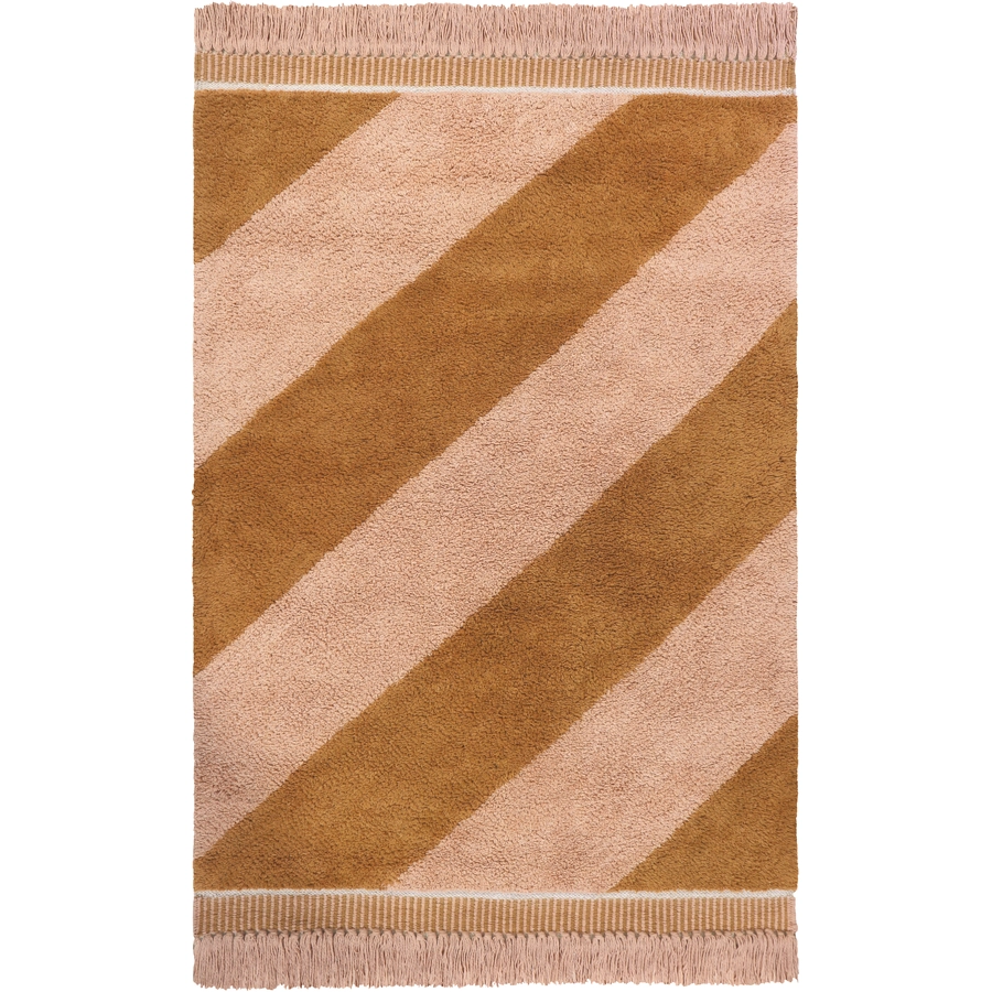 Tapis Petit Kinderteppich Tim pink ocher 130 x 90 cm