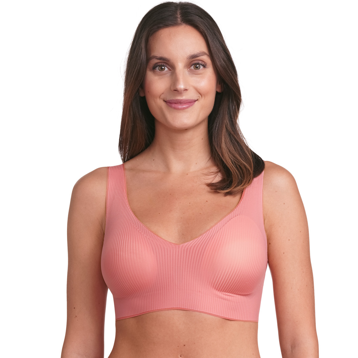Gina Benotti Damen Bustier aus Mikrofaser rosa