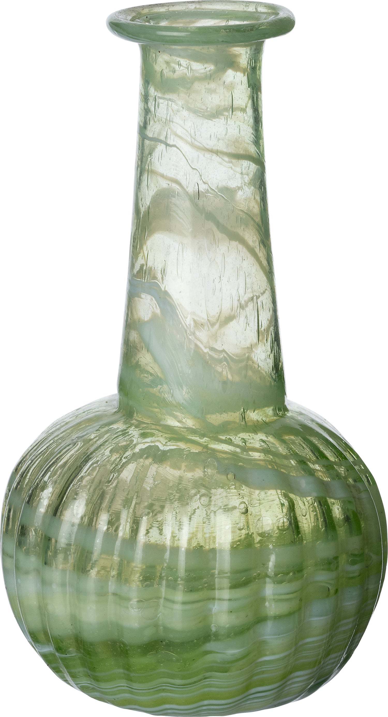 Intratuin vaas Jane groen D 6,5 H 10 cm