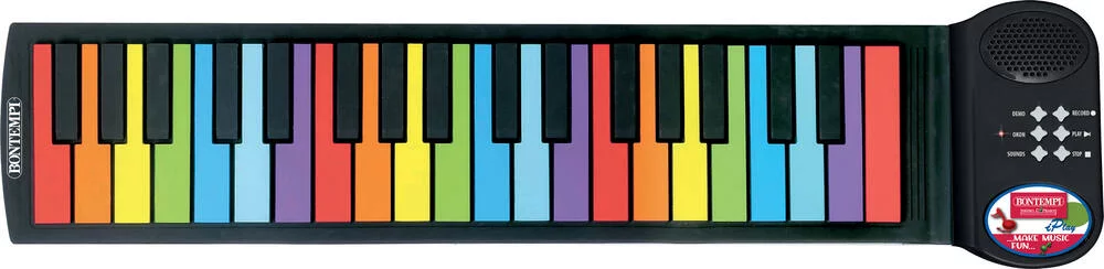BONTEMPI CLAVIER 37 TOUCHES ROLL UP COLOR