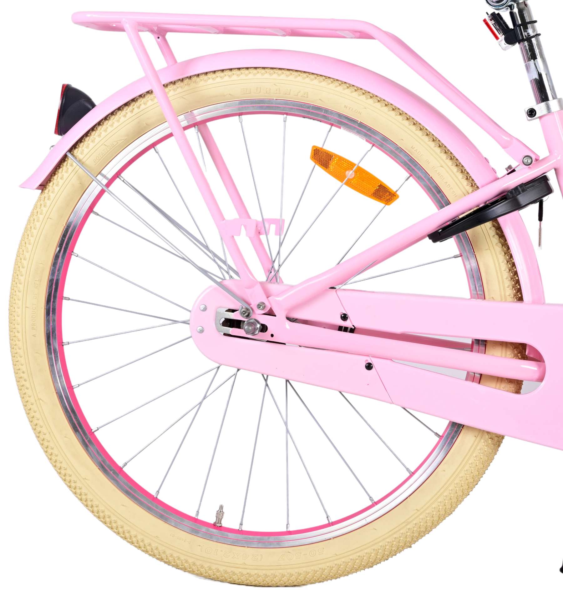 TPFSports Excellent Kinderfahrrad - Mädchen - 24 Zoll - Rücktritt + Handbremse - Grün