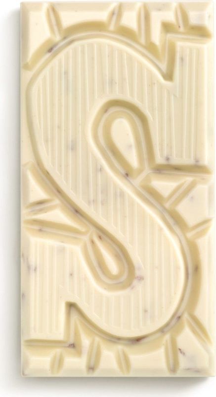 Tony's Chocolonely - Chocoladeletter - Wit - 180 Gram - Fairtrade Belgische Chocolade