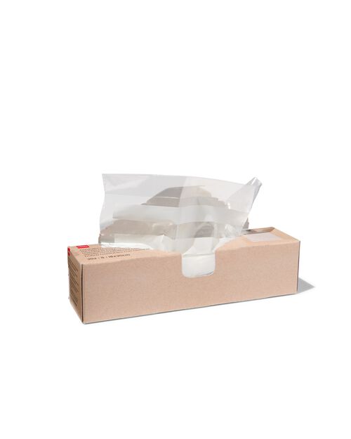 20 sacs refermables 1L avec zips et fond