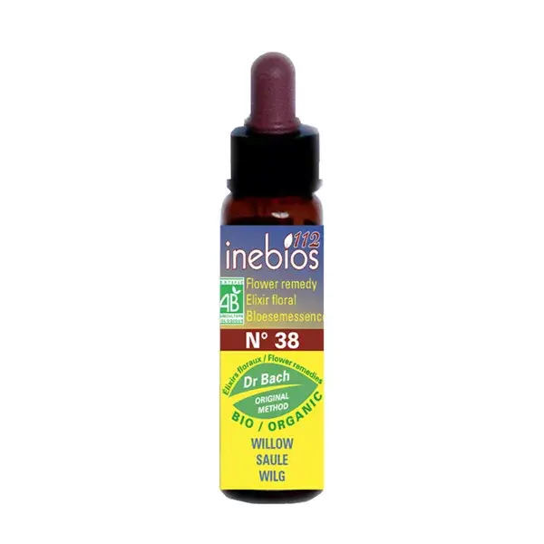 Inebios Bach Flower Remedy No. 38 Willow - Salgueiro Orgânico 10ml