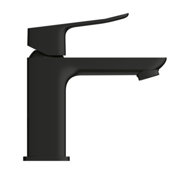 Grohe Dice wastafelmengkraan S-Size Push open Mat Zwart