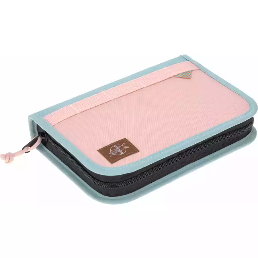 LÄSSIG Schulranzen-Set 7-tlg. Boxy Unique roseblueblack