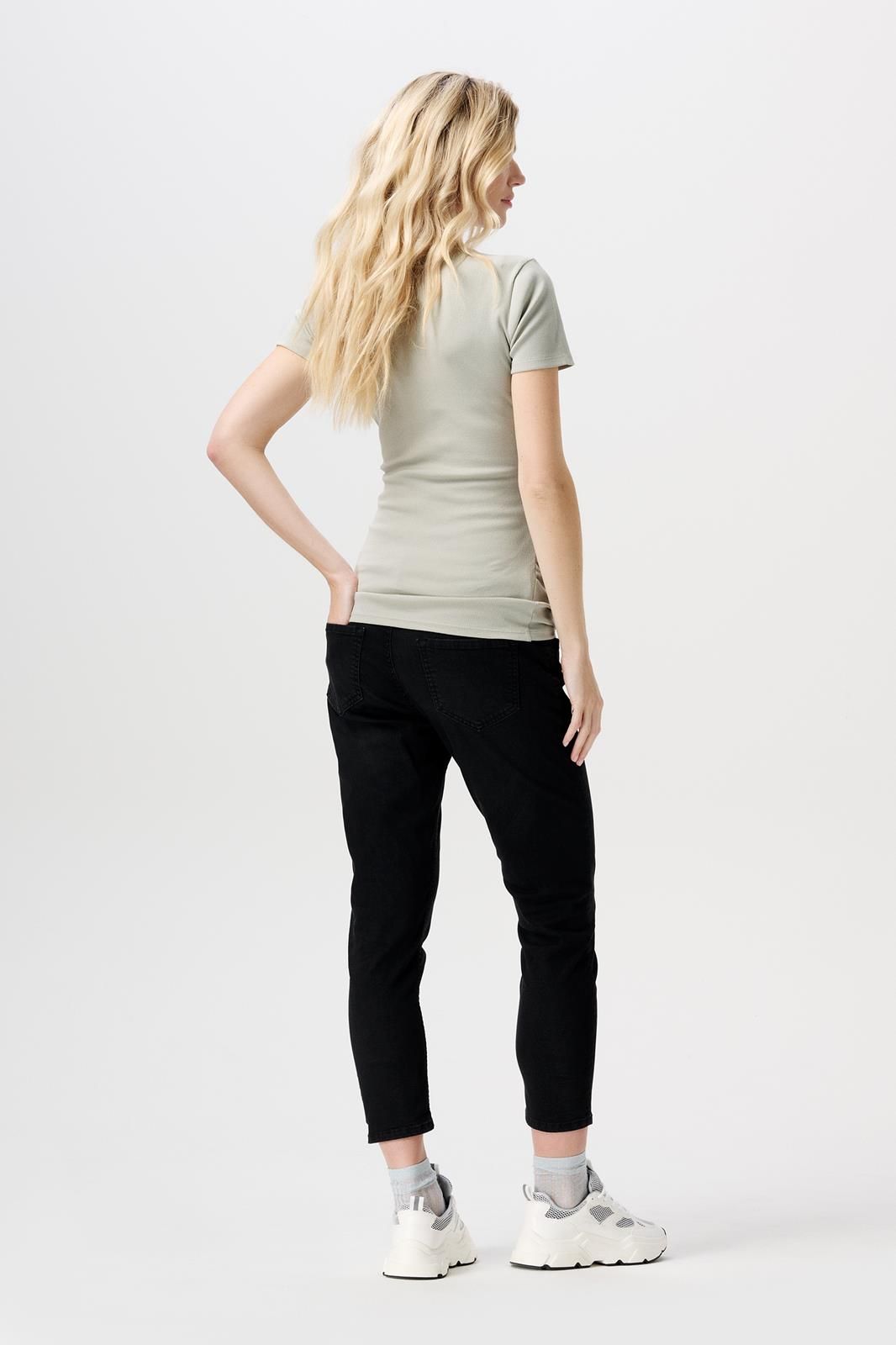 Noppies Maternity Slim jeans Mila 7/8 - Black Dark Wash