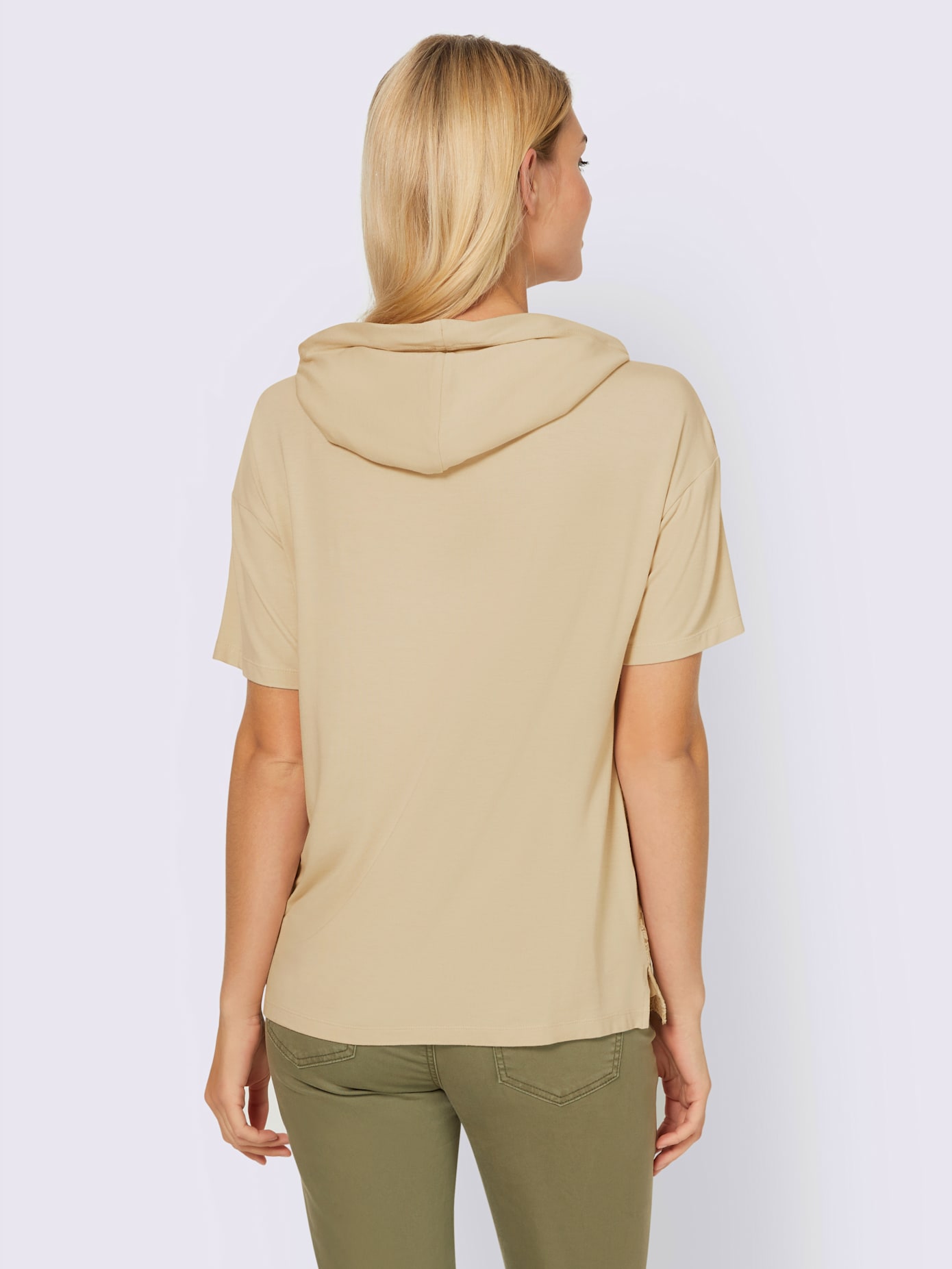 T-shirt look superposé féminin