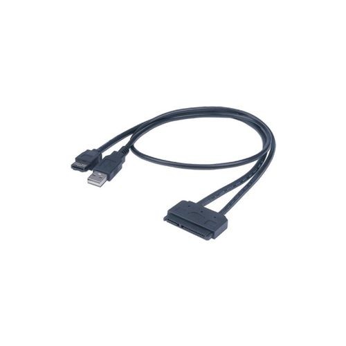 Akasa FLEXSTOR ESATA Cable pour 2.5'' SATA HDD et SSD - Noir