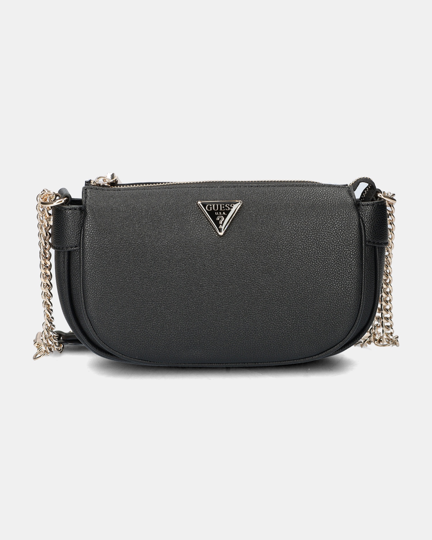 Guess Fedora Schoudertas  - zwart