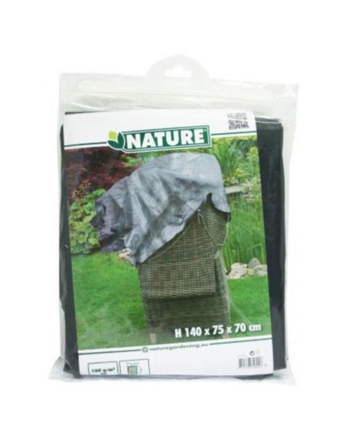 Nature Beschermhoes Voor Stoelen - Tuinmeubelen - 140x75x70 cm Grijs