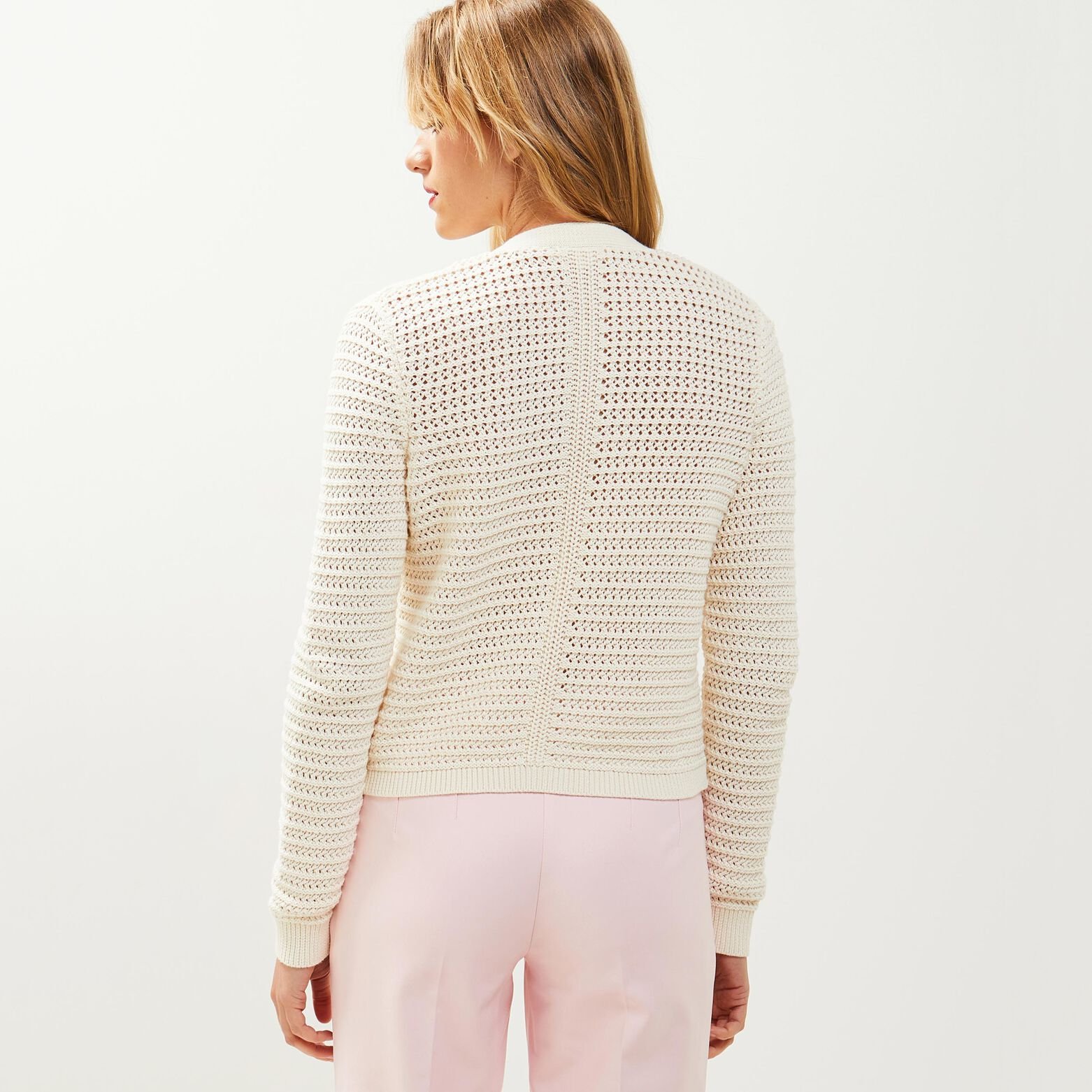 Gilet raccourci femme