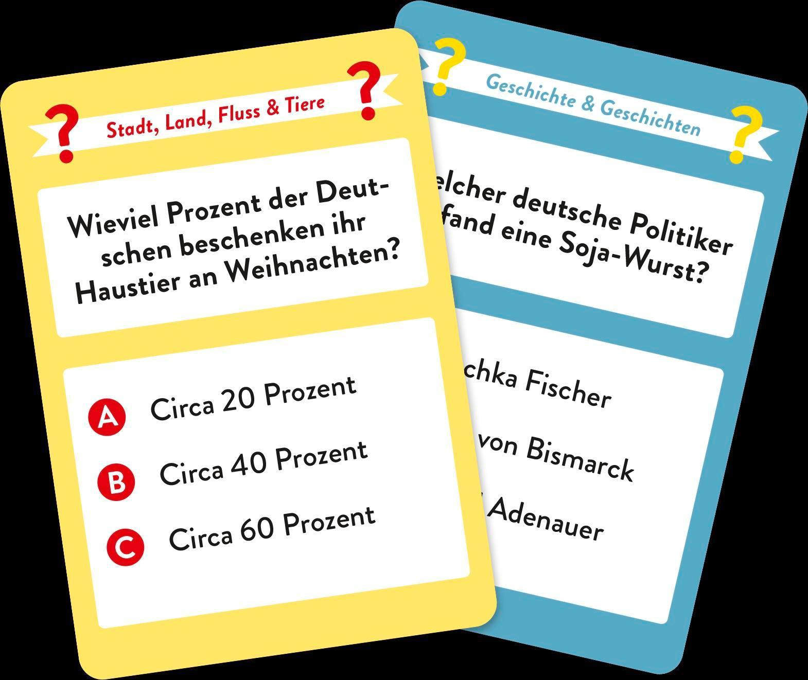 Wer hätte das gedacht?! Das Unnützes-Wissen-Quiz Deutschland