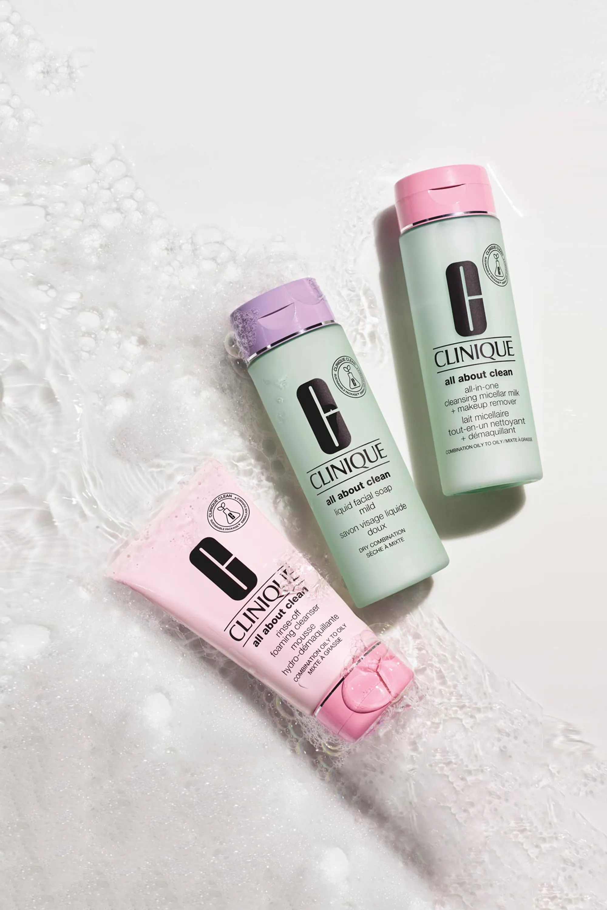 Clinique Savon liquide tonique visage « Basic 3 Temps »-200 ml