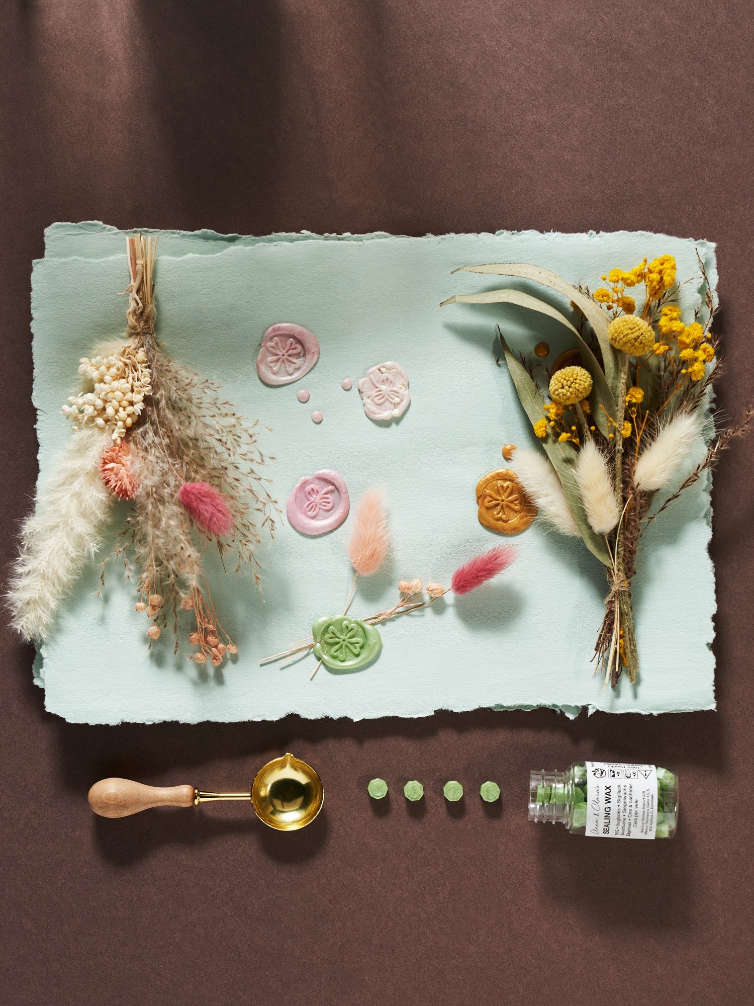 Tørrede blomster til DIY | Tørrede blomster. | Rose