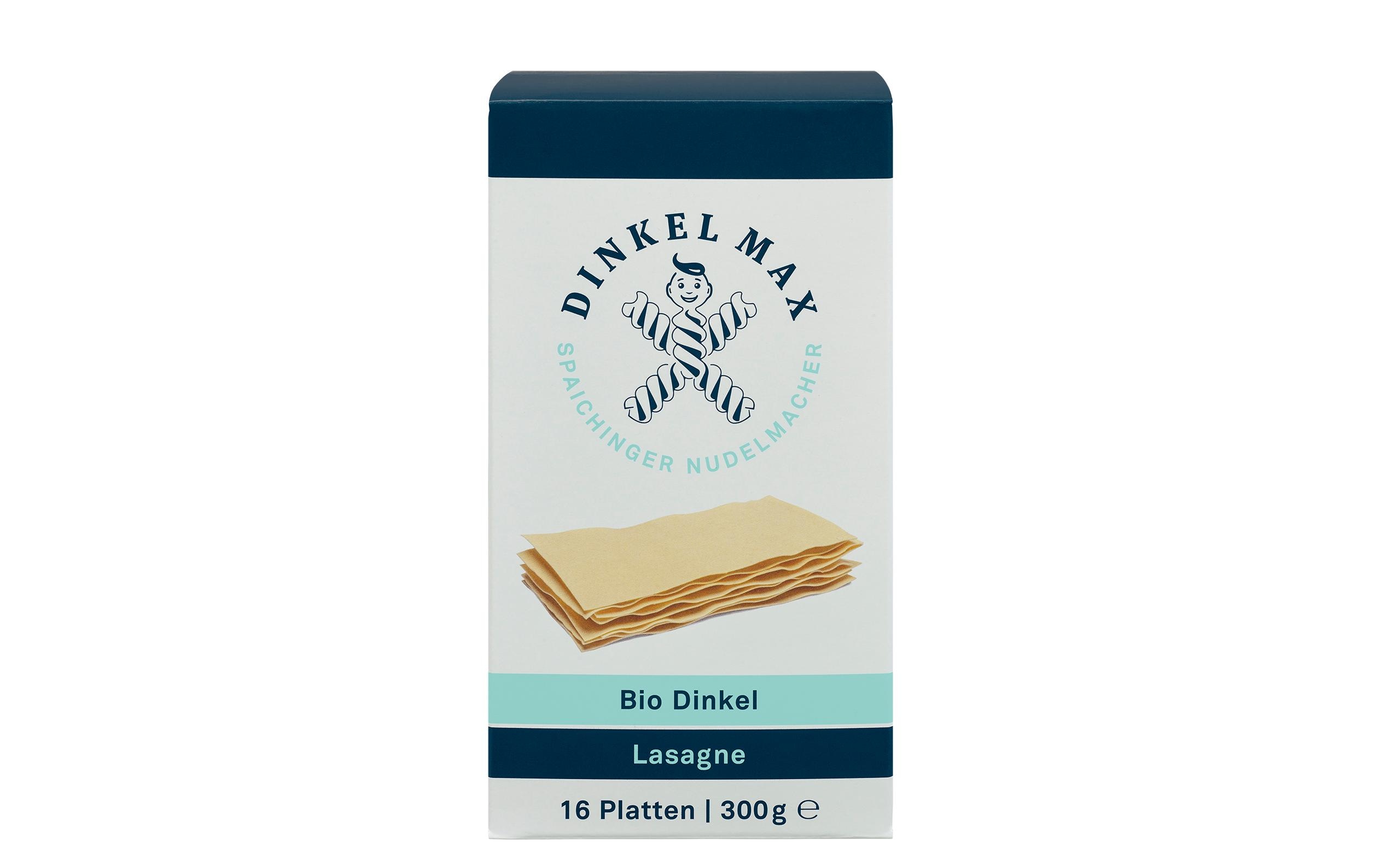 Teigwaren Bio Dinkel Lasagne 300 gAromatische Pasta aus Dinkelmehl