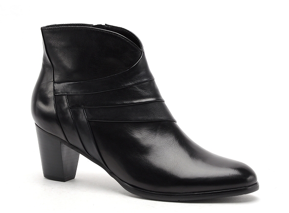 Regarde le ciel boots bottine talons femme sonia 78 noir