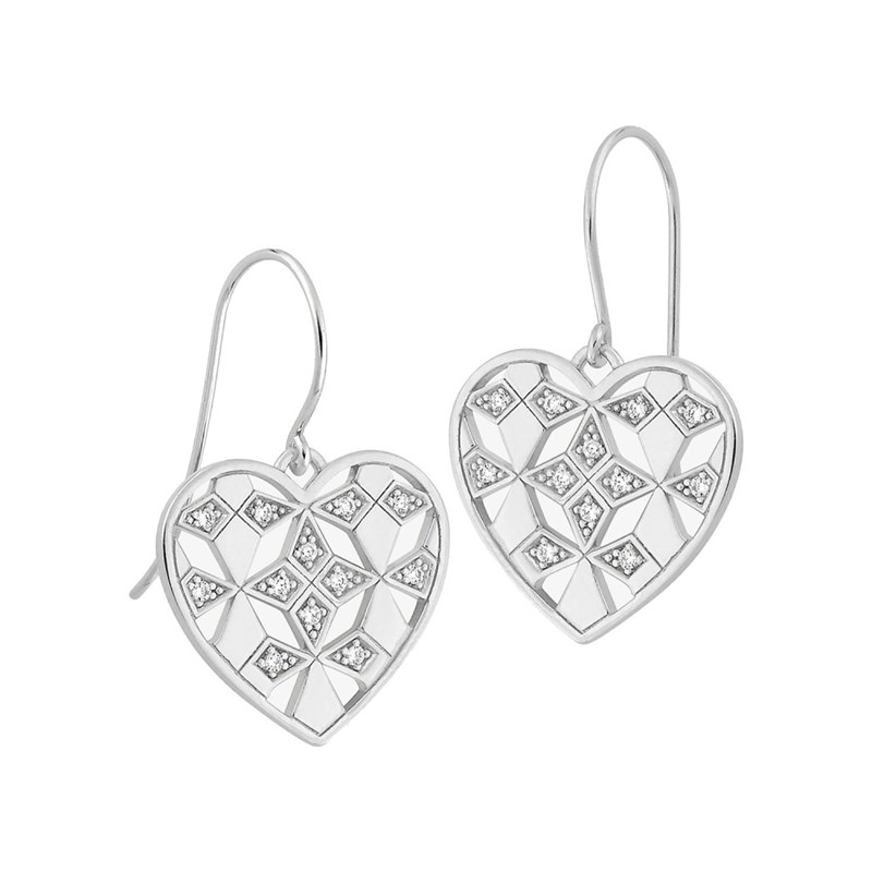 Boucles d'oreilles Femme - Oxyde de zirconium - Argent 925