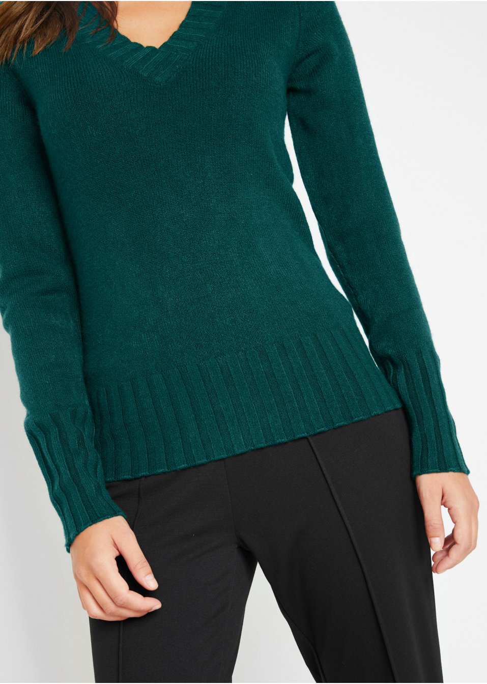 Pull col en V
