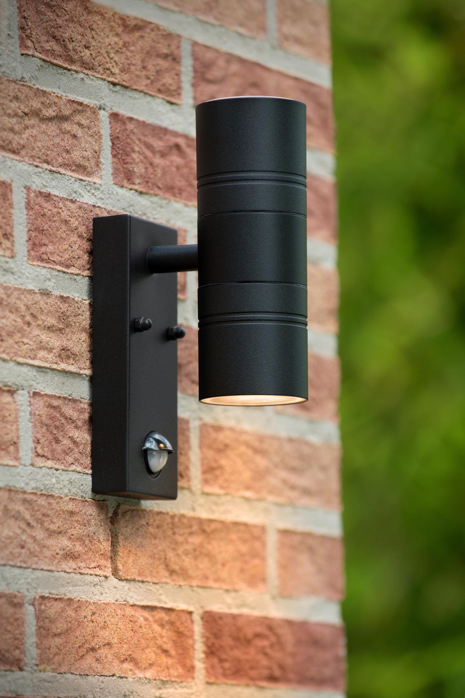 Lucide ARNE-LED IR Wandspot - Zwart