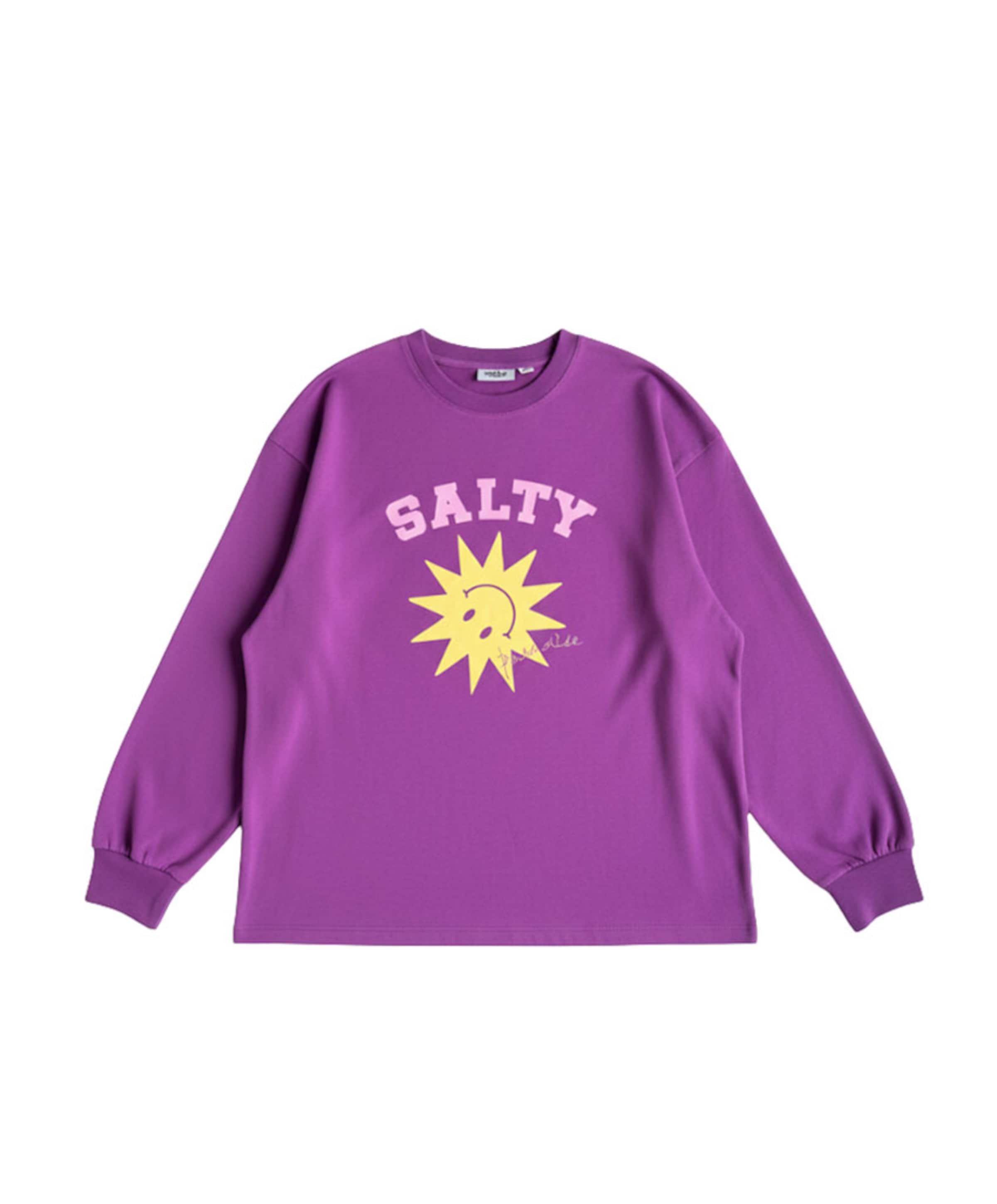Salty Stitch Meisjes sweater paars