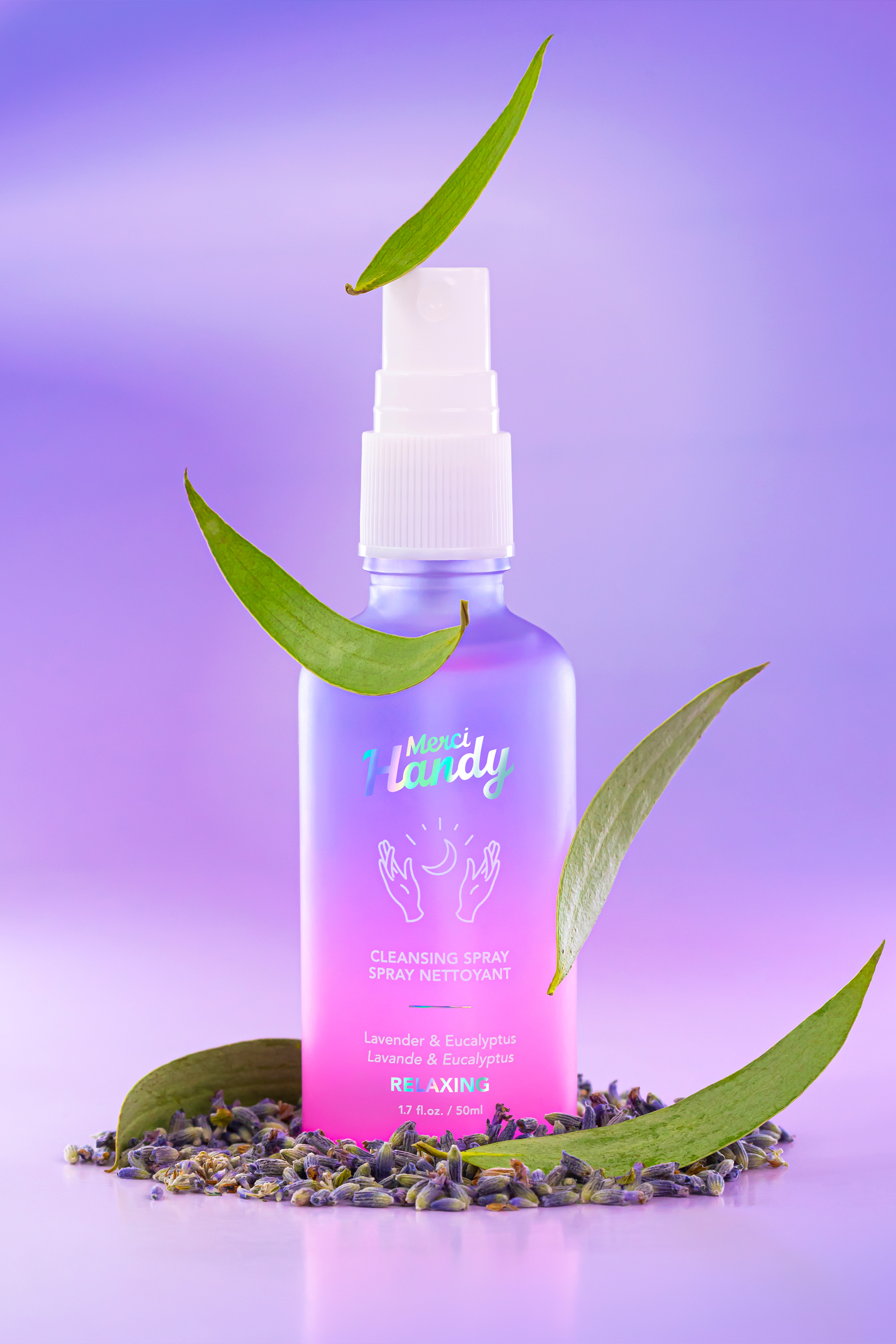 Merci Handy Spray nettoyant mains relaxant-50 ml