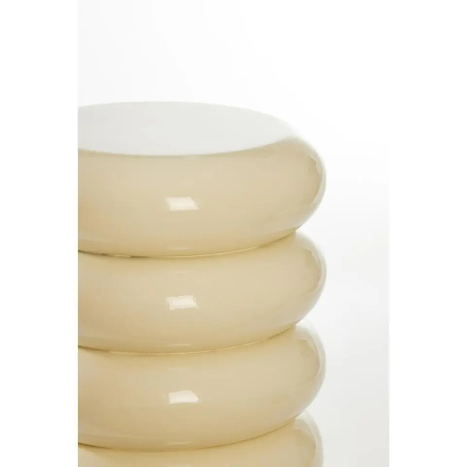 Bijzettafel Mirogi - Crème - Ø30cm