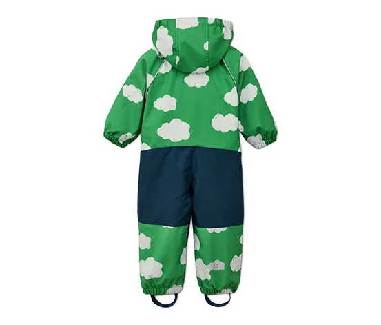 Softshell-Einteiler aus recyceltem Material