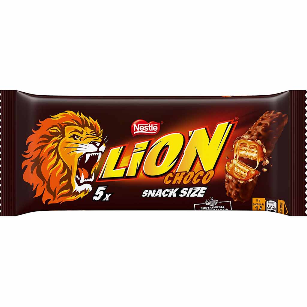 Lion Choco Snack Size 5x30g=150g MHD:30.7.25