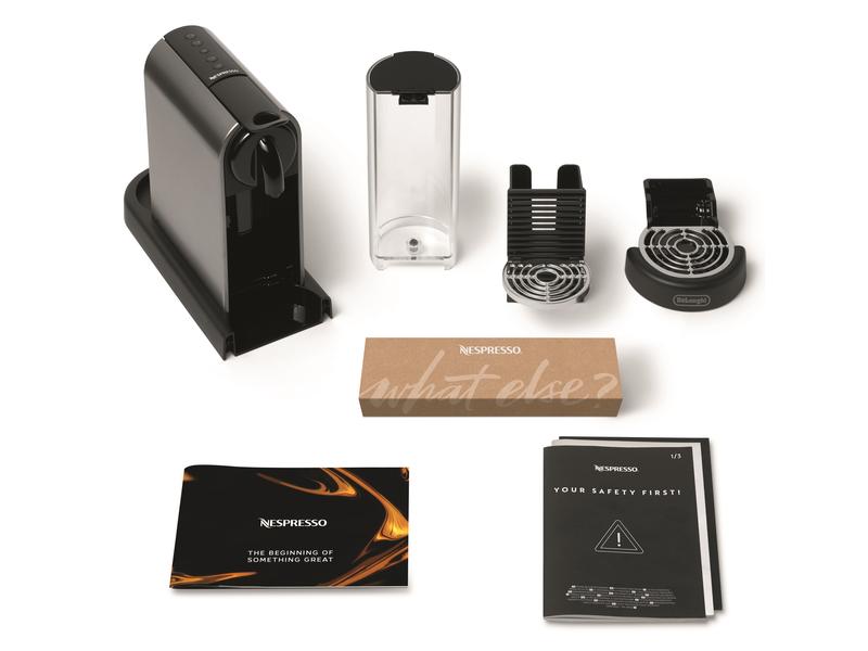 De'Longhi Kaffeemaschine Nespresso Citiz Platinum EN220.T G Elegante Nespressomaschine der Original Line mit Heisswasser-Funktion