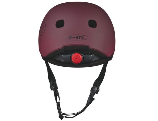 MICRO - Vélo enfant Mobility casque rouge automne lumière led intégrée taille m
