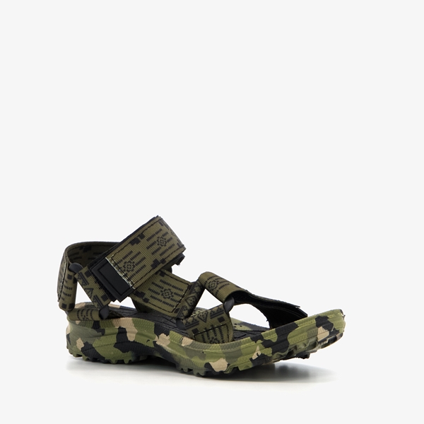 Blue Box jongens sandalen met camouflageprint