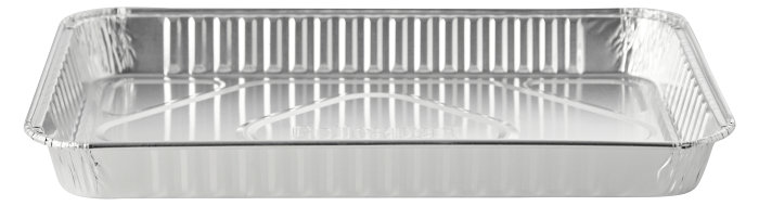 Alubakke 32,5 x 22,5 x 3,2 cm - 5 stk. - Grillexpert