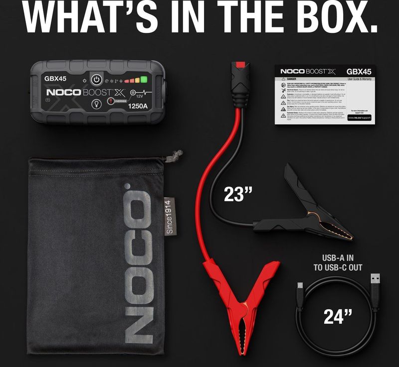 Noco - Jumpstarter Genius GBX45 - Lithium 12V - 1250 Amp