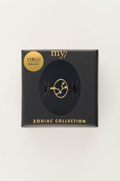 Zodiac minimalistische ring
