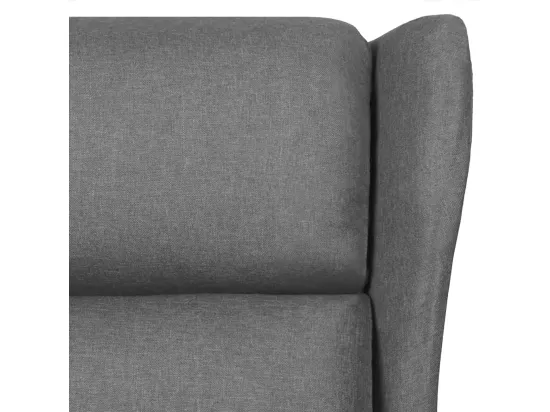 Fauteuil de massage Gris clair Tissu